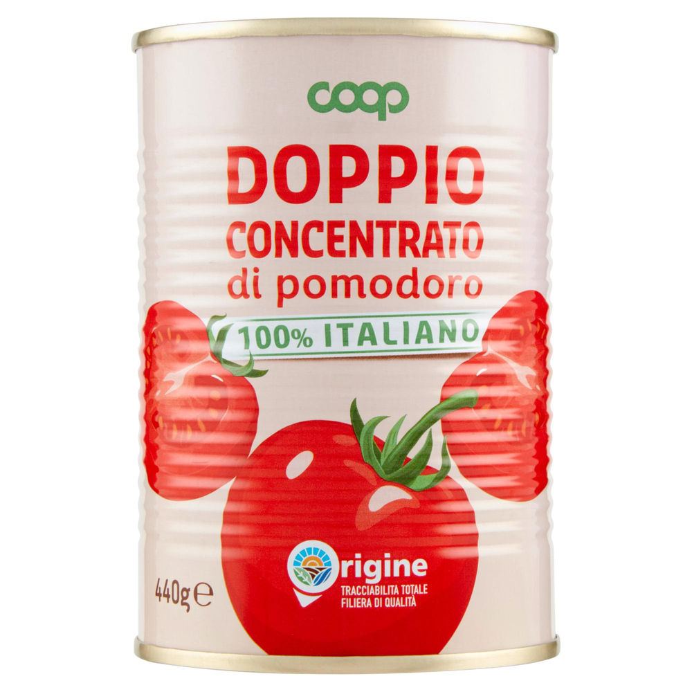 Concentrato doppio origine coop barattolo g 440