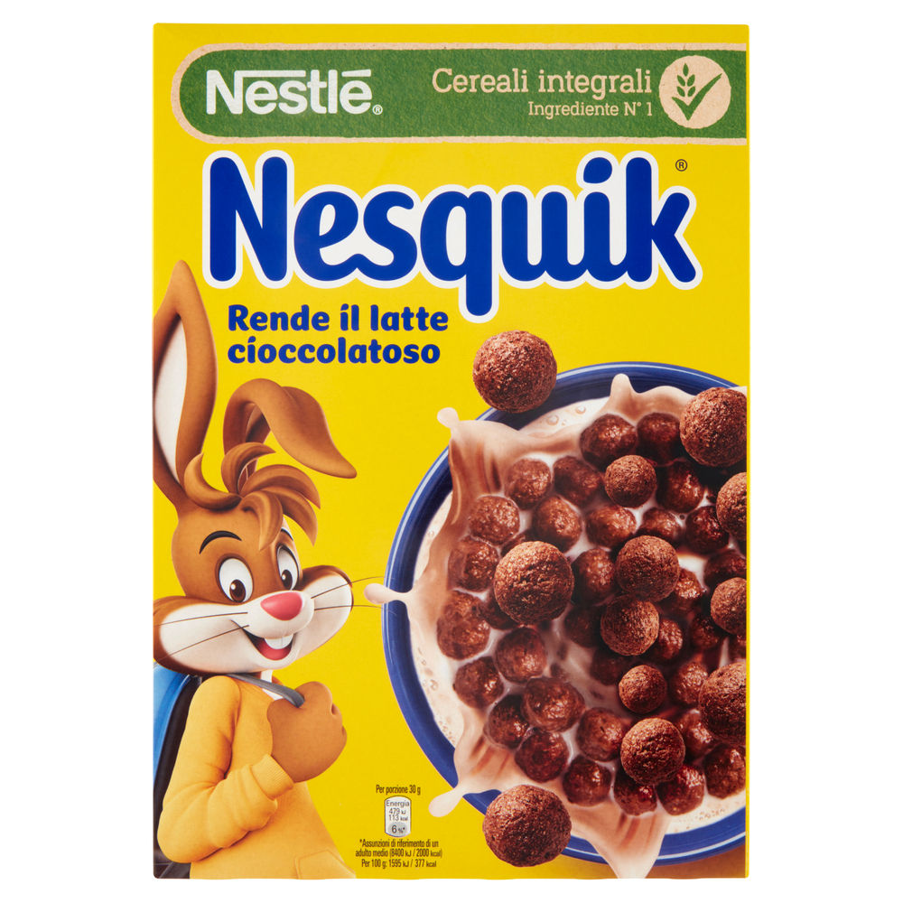 CEREALI NESQUIK NESTLE' SCATOLA G 375 - 0