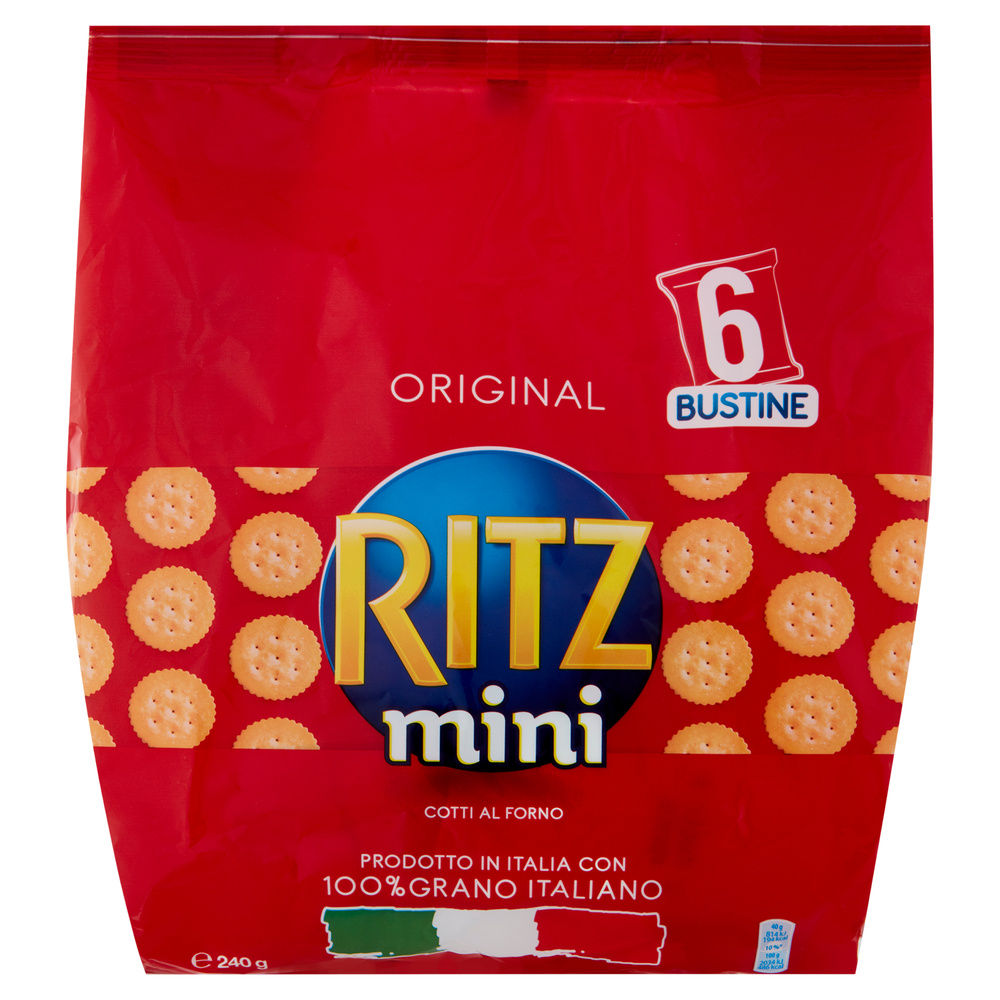 SALATINI MINI RITZ MULTIPACK PZ.6 GR.240 - 6