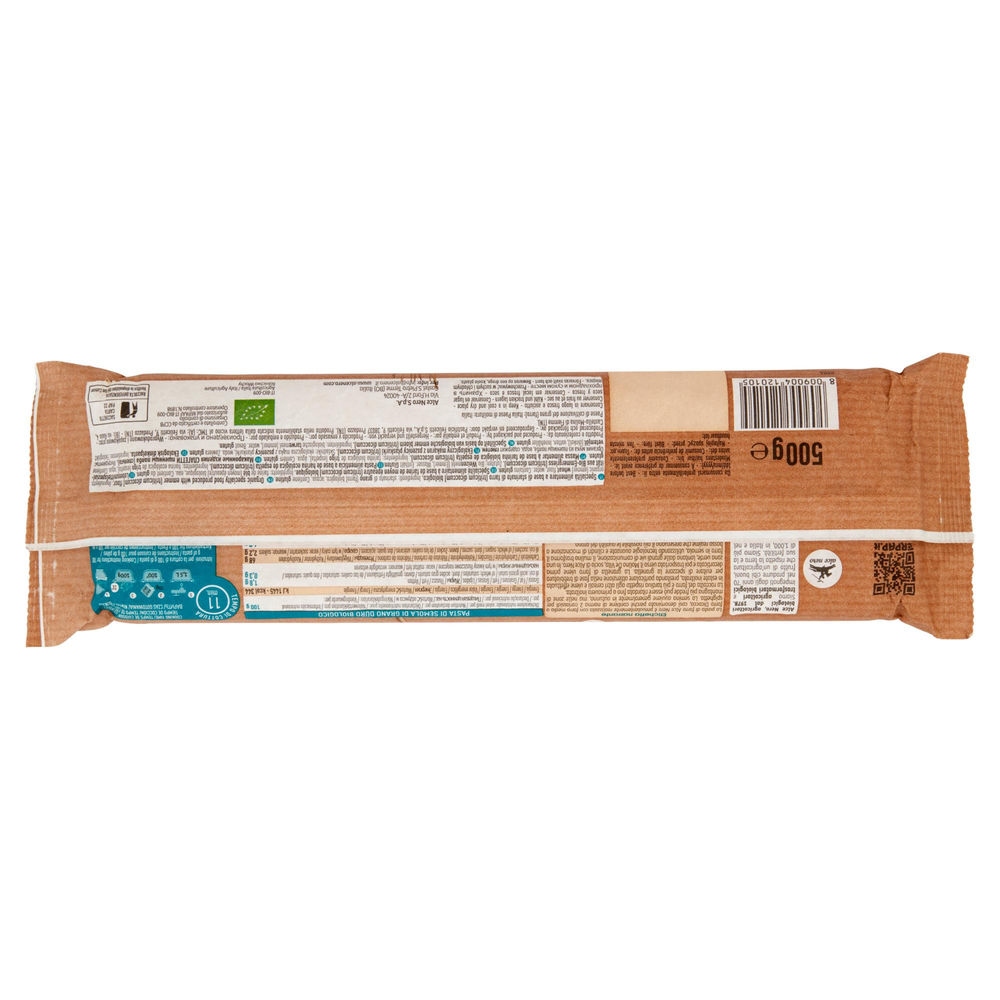 SPAGHETTI DI SEMOLA DI FARRO BIOLOGICO ALCE NERO CELLOPHANE G 500 - 1