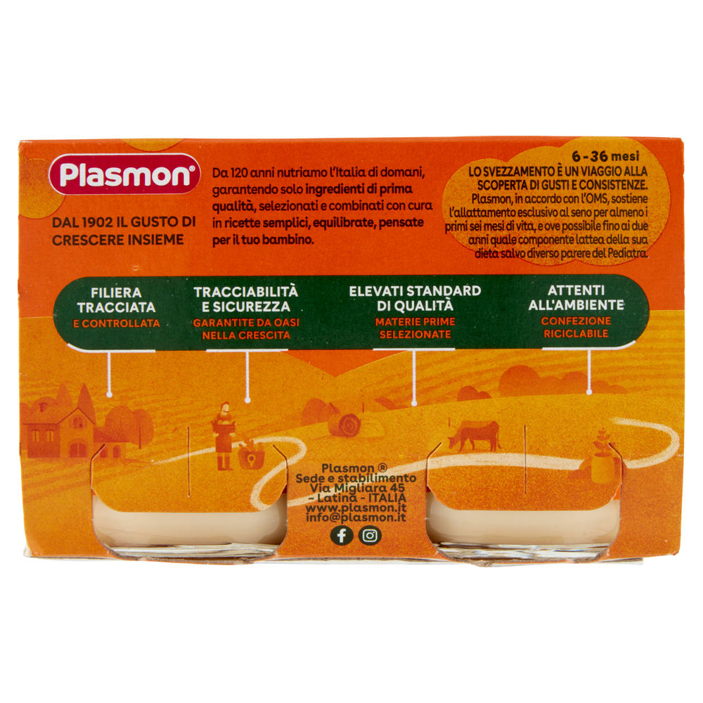 MERENDA  PLASMON  YOGURT/PERA CL. G 120X2 - 1