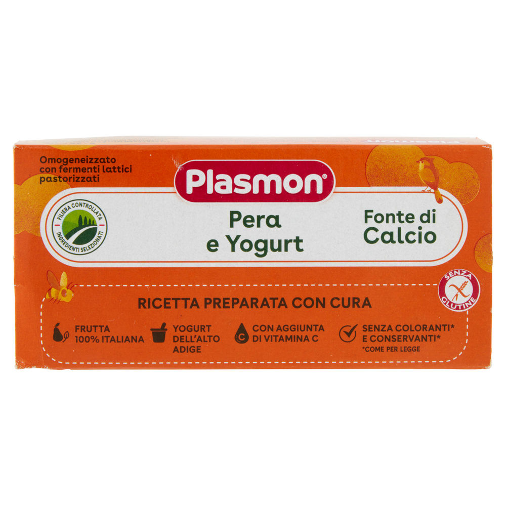 MERENDA  PLASMON  YOGURT/PERA CL. G 120X2 - 3