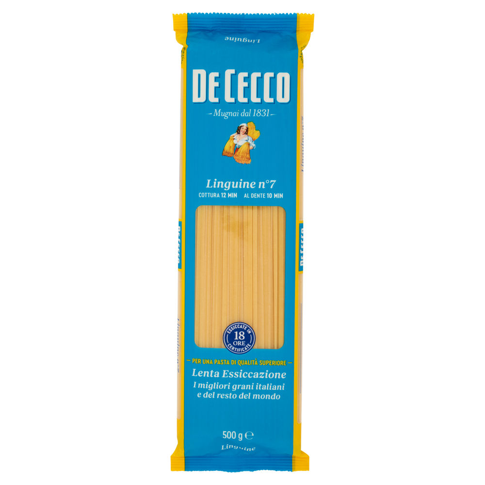 PASTA SEMOLA LINGUINE DE CECCO N7 SACC. G 500 - 0