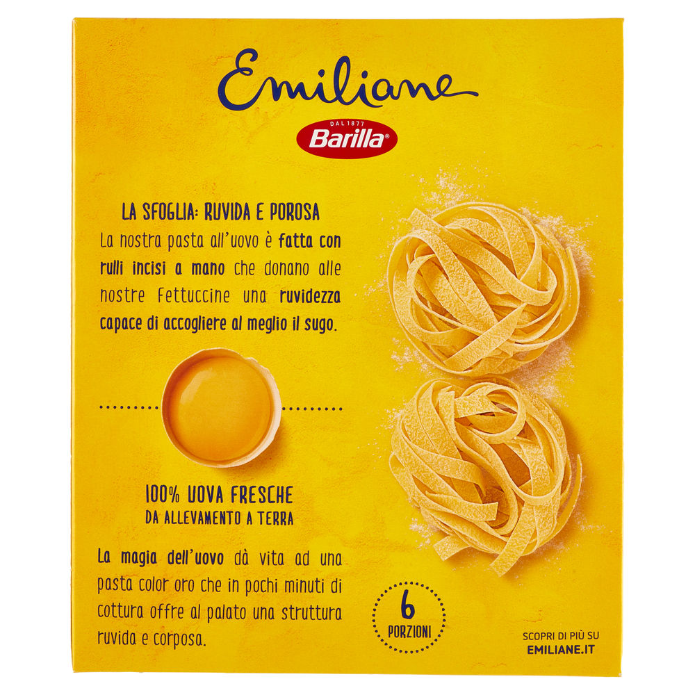 FETTUCCINE LE EMIL.BARILLA A/UOVO N.430 VS.G.500 - 1