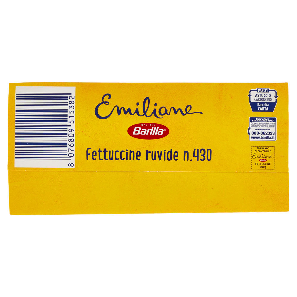 FETTUCCINE LE EMIL.BARILLA A/UOVO N.430 VS.G.500 - 7