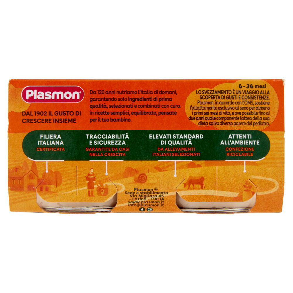 OMOGENEIZZATO PLASMON PROSC./VITELLO CL. GR.80X2 - 1