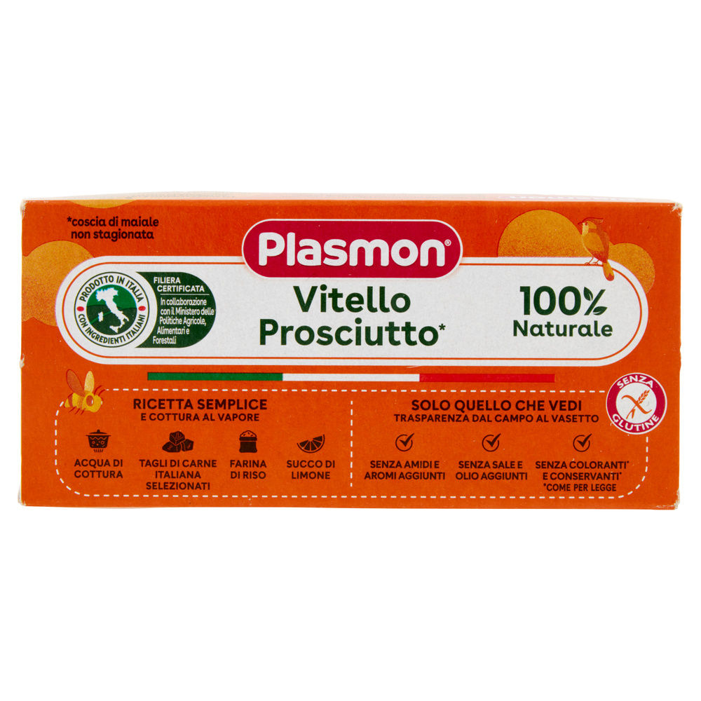 OMOGENEIZZATO PLASMON PROSC./VITELLO CL. GR.80X2 - 3