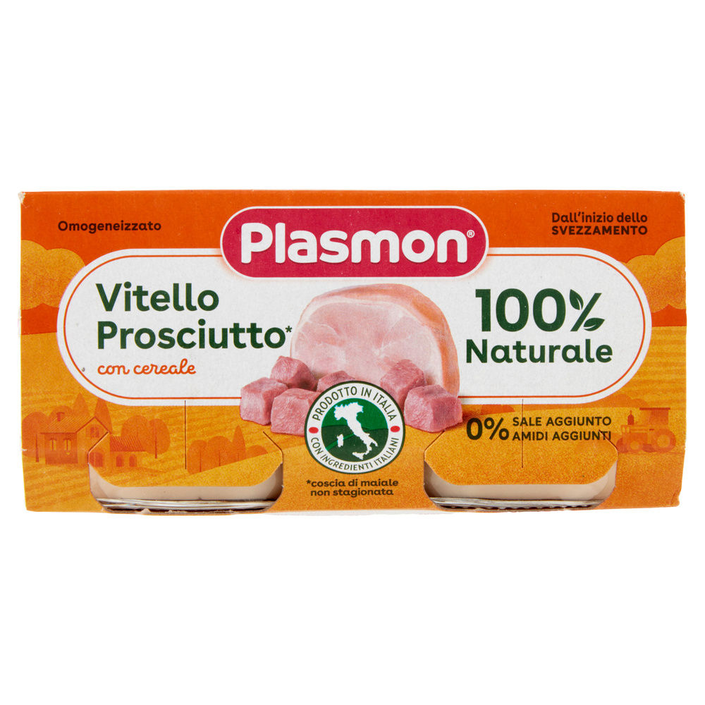 OMOGENEIZZATO PLASMON PROSC./VITELLO CL. GR.80X2 - 7