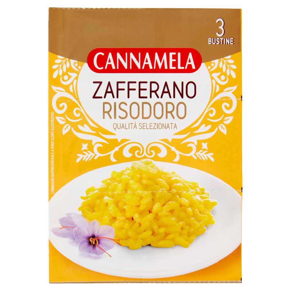 ZAFFERANO RISODORO CANNAMELA BUSTONA PZ.3 G 3 - 4