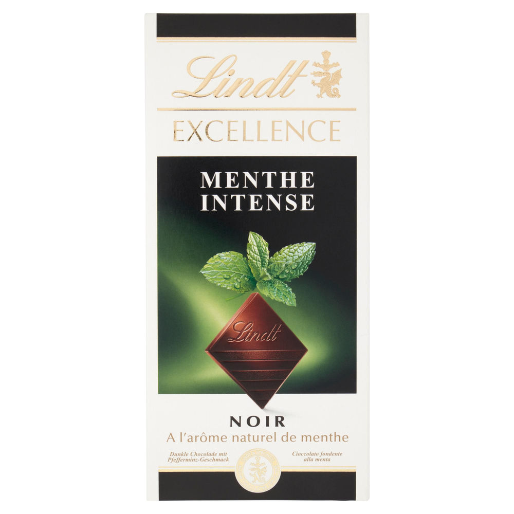 TAVOLETTA EXCELLENCE FONDENTE MENTA LINDT SCATOLA GR 100 - 0