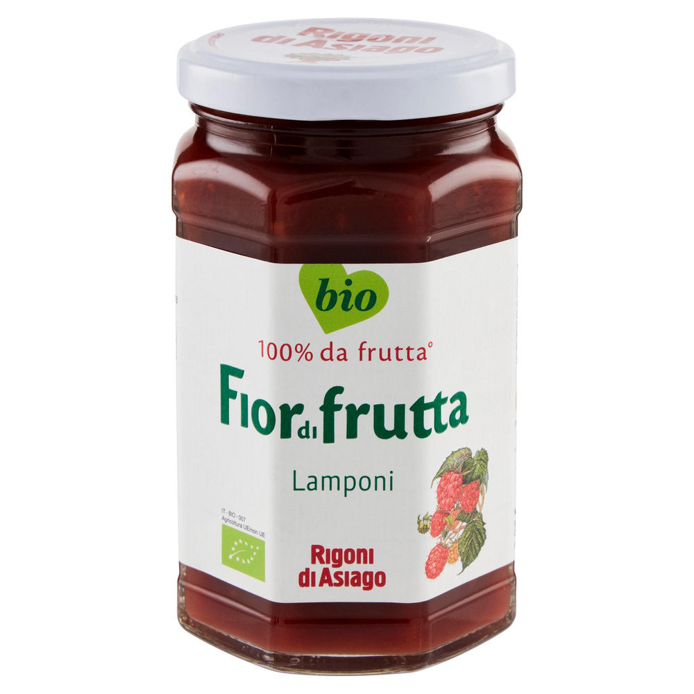 FIORDIFRUTTA BIO LAMPONI RIGONI VASO VETRO G  330 - 7