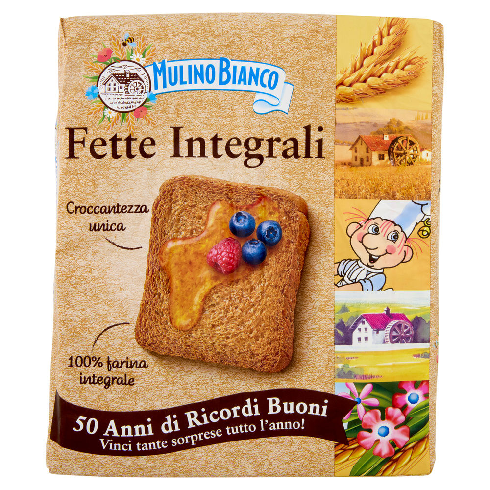 FETTE BISCOTTATE INTEGRALI  M.BIANCO PZ.36 G.315 - 0