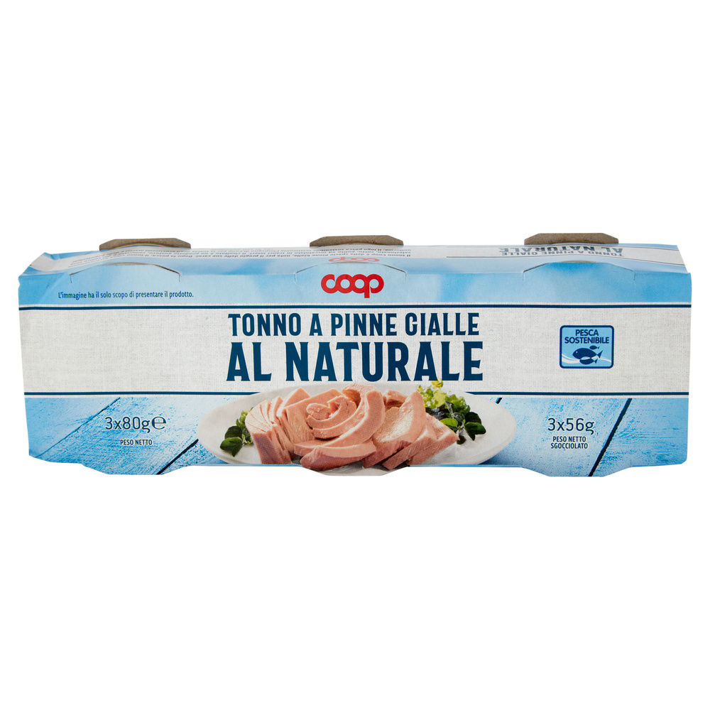 TONNO COOP AL NATURALE CLUSTER G80X3 SGOCC.G56X3 - 2