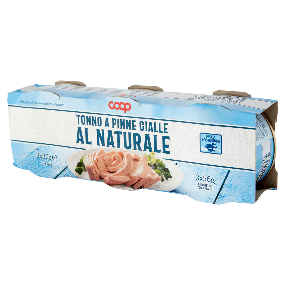 TONNO COOP AL NATURALE CLUSTER G80X3 SGOCC.G56X3 - 8