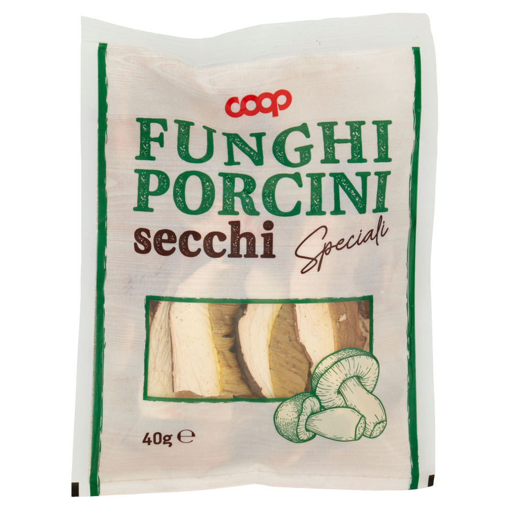 FUNGHI PORCINI SECCHI COOP BUSTA G40 - 2