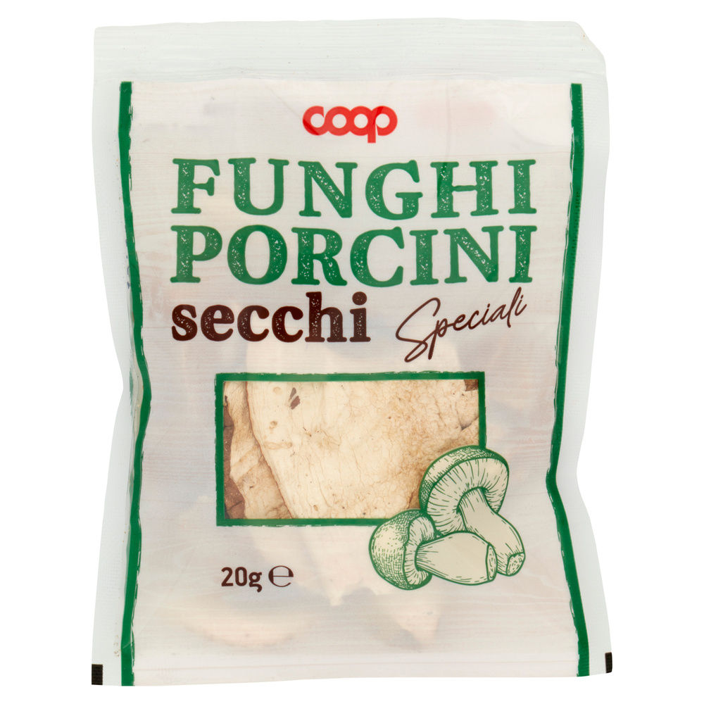 FUNGHI PORCINI SECCHI COOP BUSTA G20 - 2