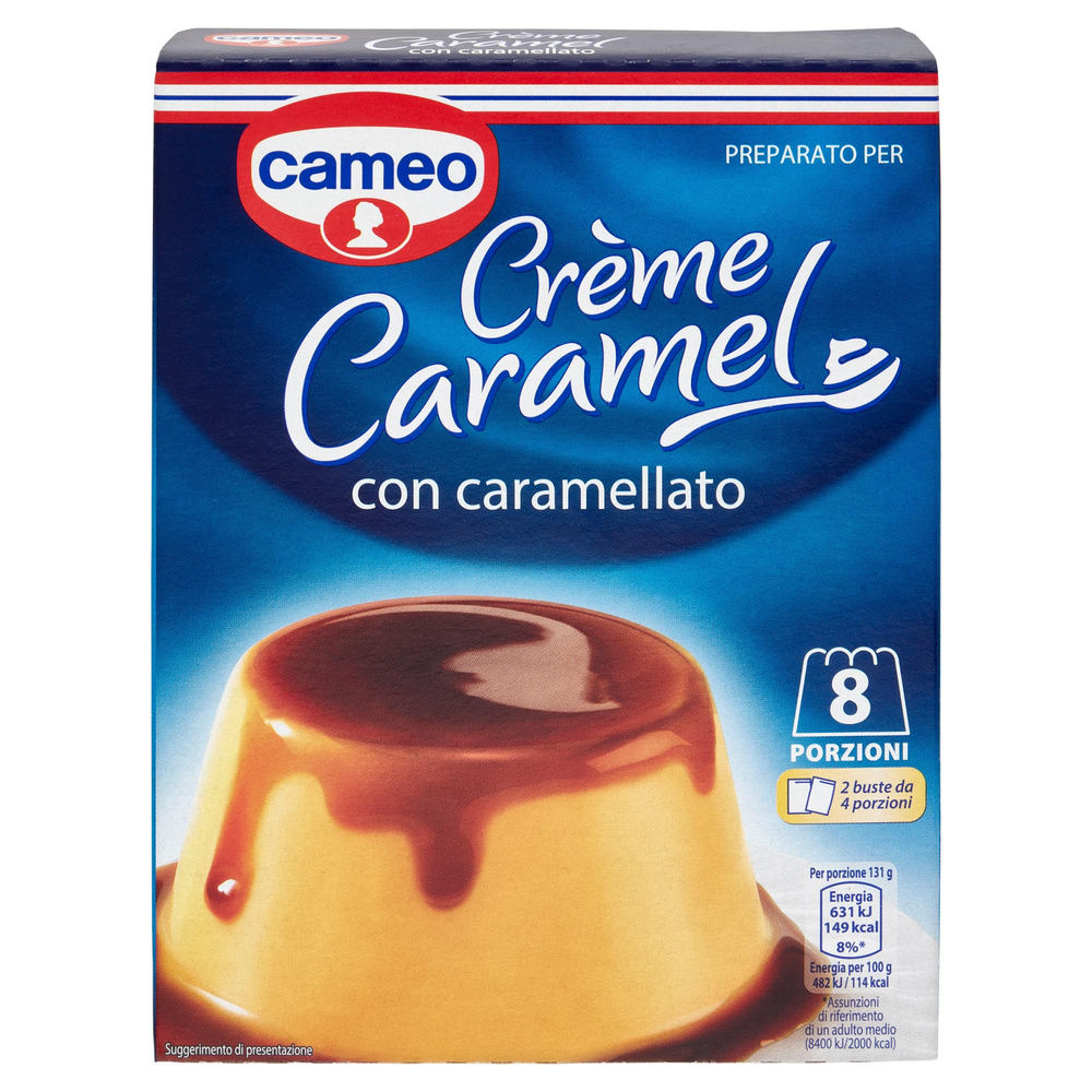 CREME CARAMEL CAMEO 2 BUSTE C/CARAMELLO SCATOLA G 200 - 3