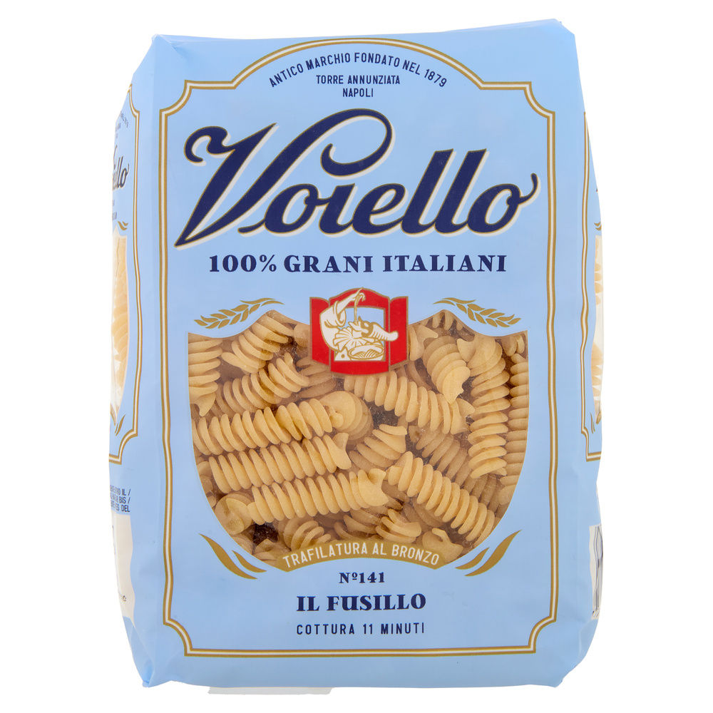 PASTA DI SEMOLA FUSILLI N.141 VOIELLO SACCHETTO G.500 - 6