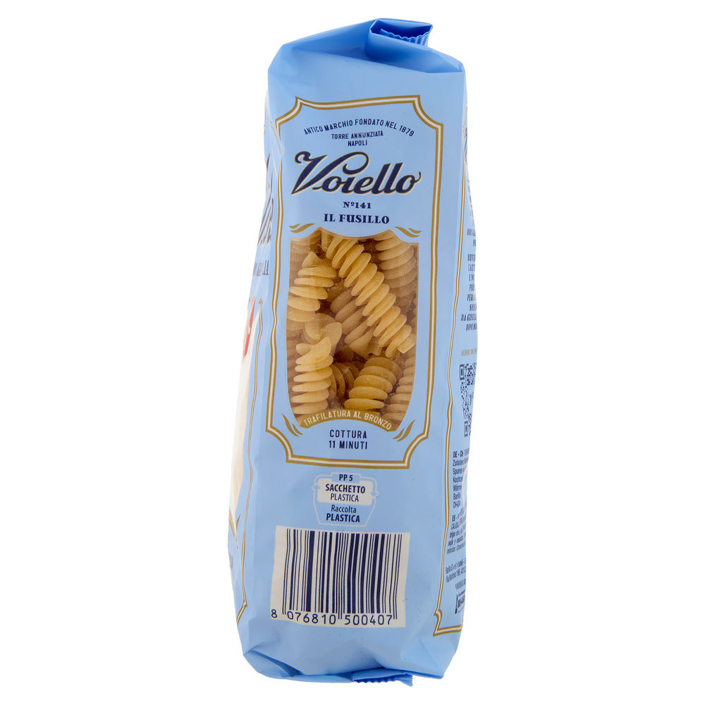 PASTA DI SEMOLA FUSILLI N.141 VOIELLO SACCHETTO G.500 - 7