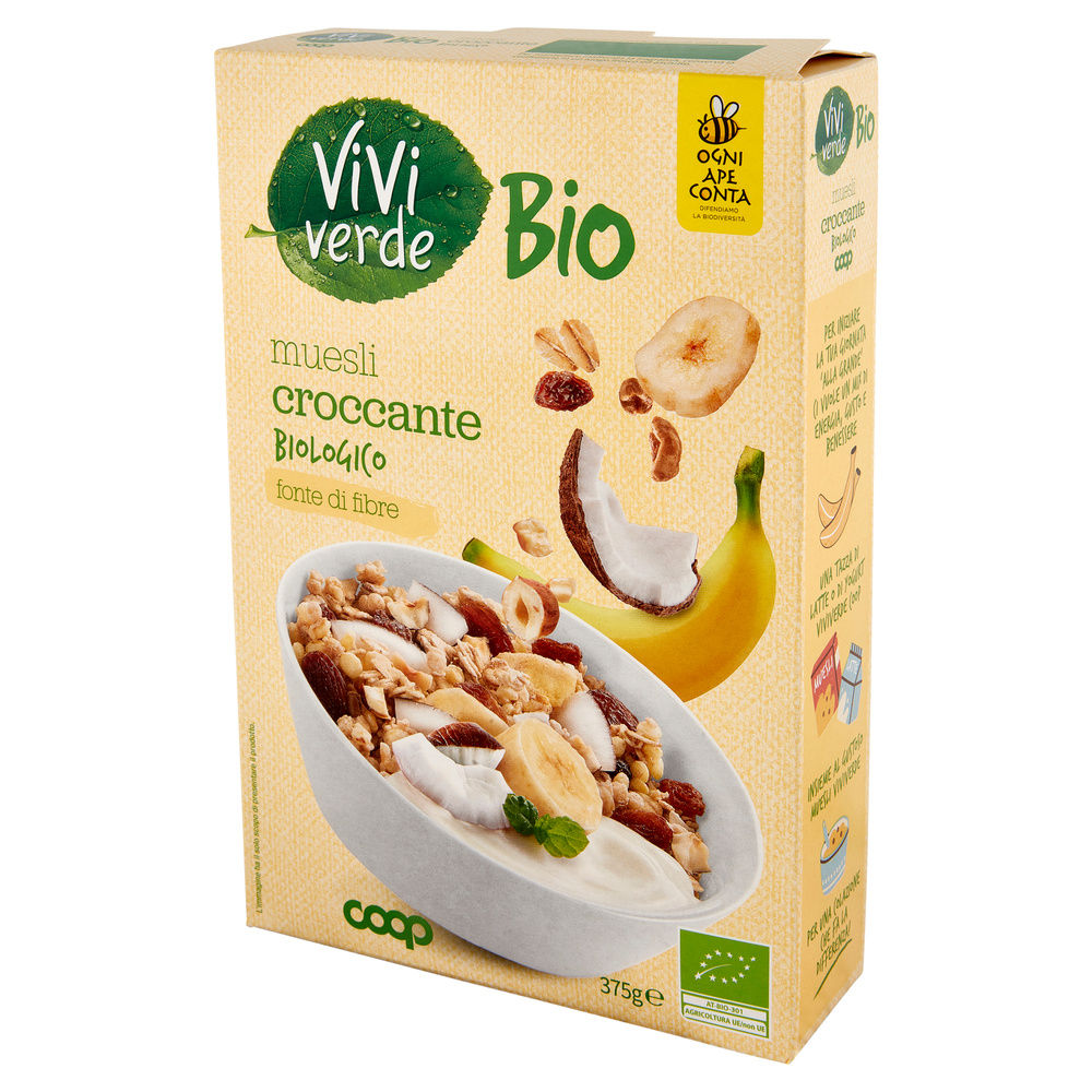 MUESLI CROCCANTE BIO VIVIVERDE COOP SCATOLA G 375 - 2