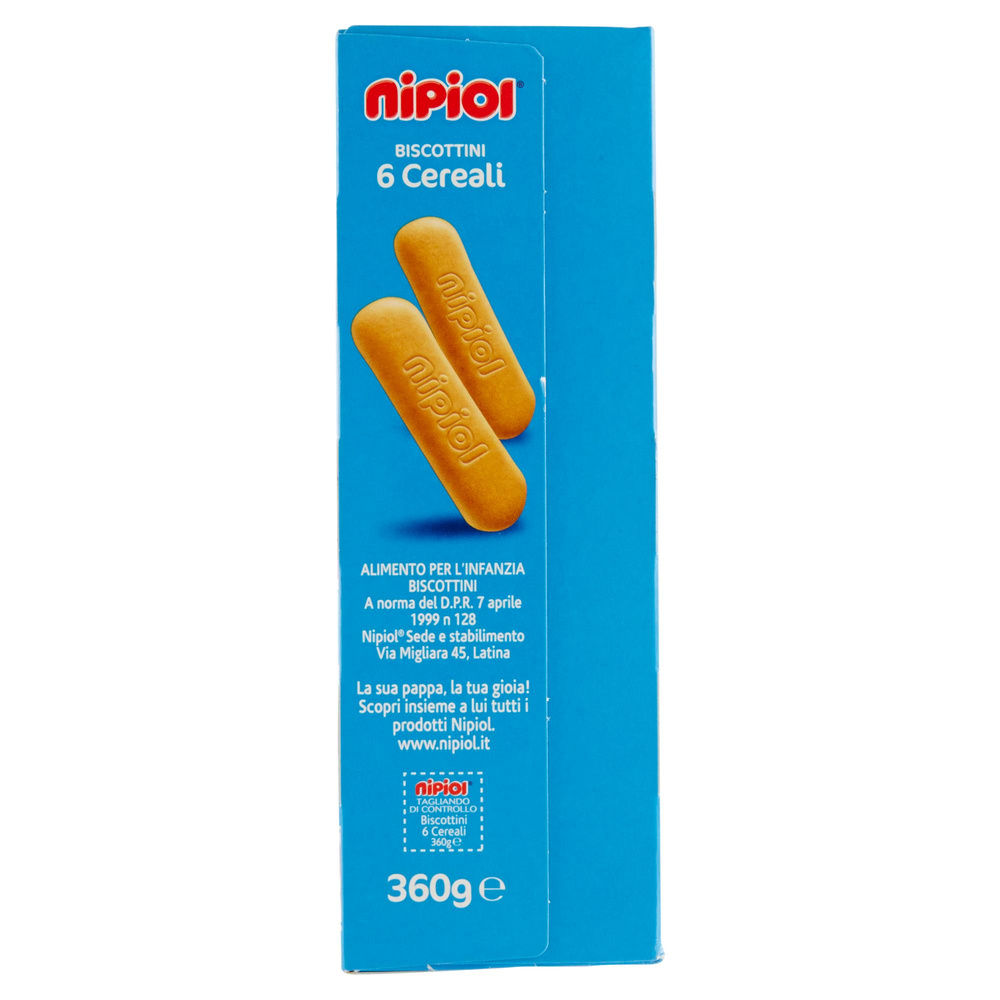 BISCOTTI NIPIOL 6 CEREALI SCATOLA G 360 - 4