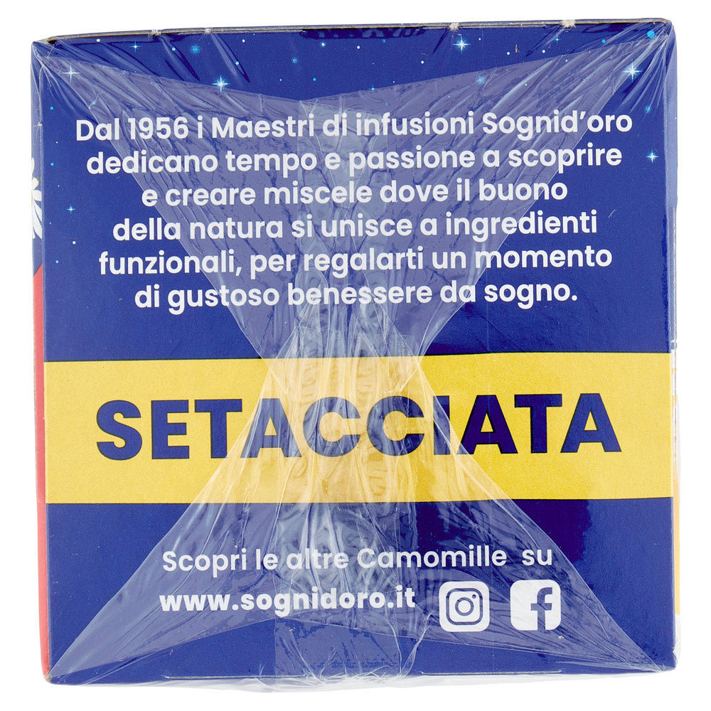 CAMOMILLA SOGNI D'ORO STAR SETACCIATA SCATOLA 15 FILTRI +5 FILTRI OMAGGIO G 33,4 - 5