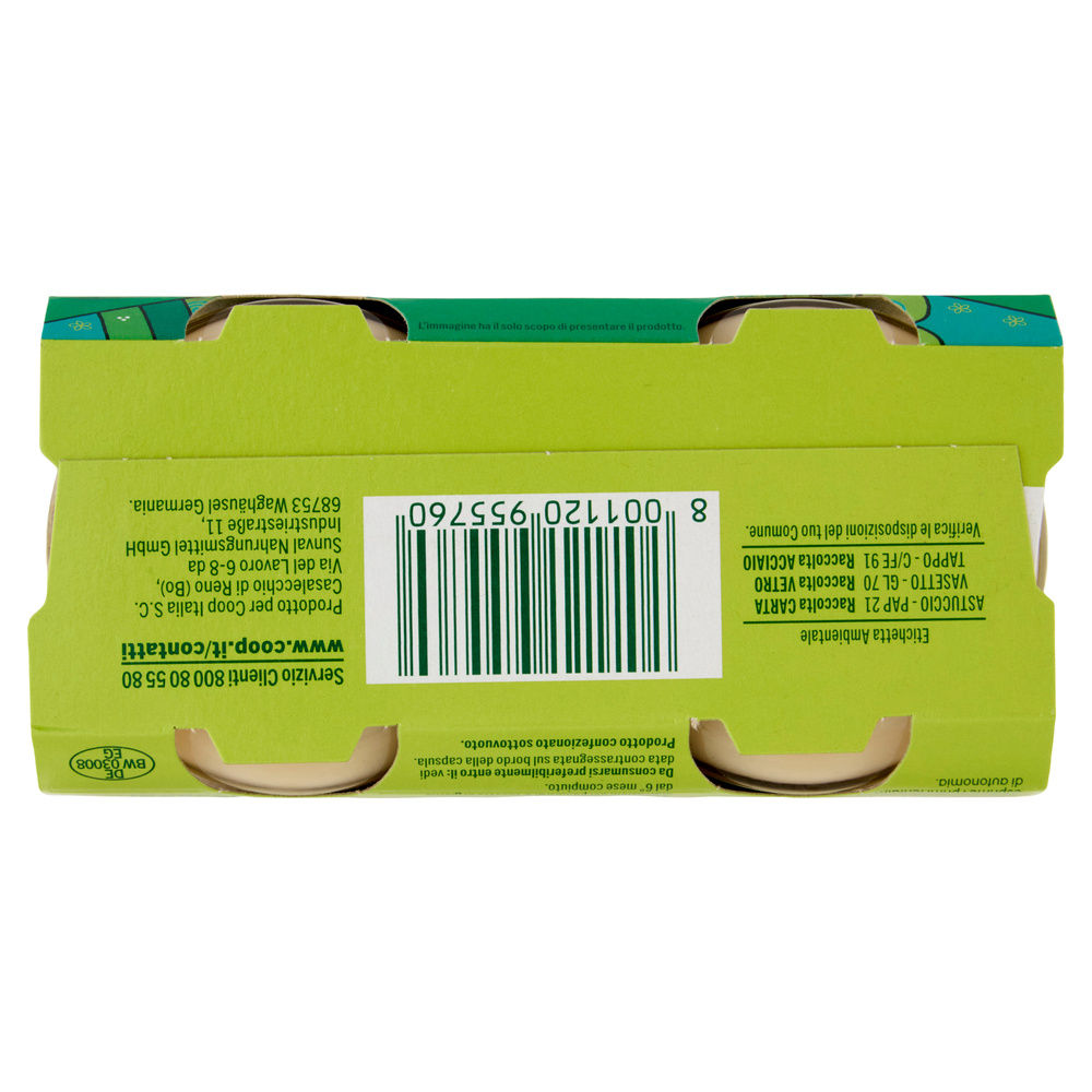 OMOGENEIZZATO FORMAGGINO BIO COOP CRESCENDO CLUSTER G 80X2 - 16