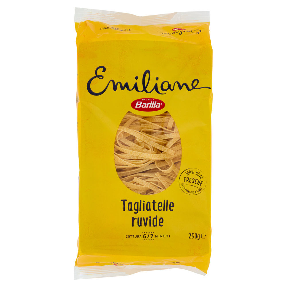 PASTA UOVO TAGLIATELLE LE EMILIANE BARILLA N.174 VASSOIO G.250 - 0