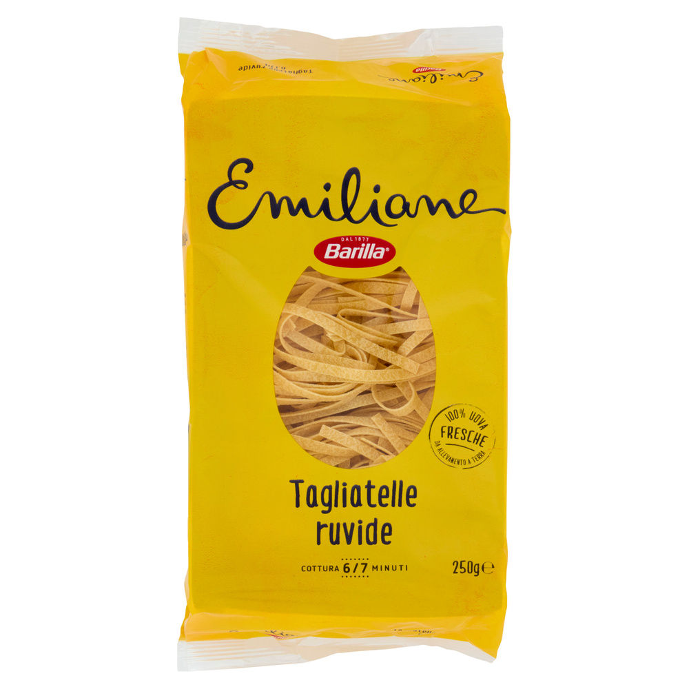 PASTA UOVO TAGLIATELLE LE EMILIANE BARILLA N.174 VASSOIO G.250 - 5