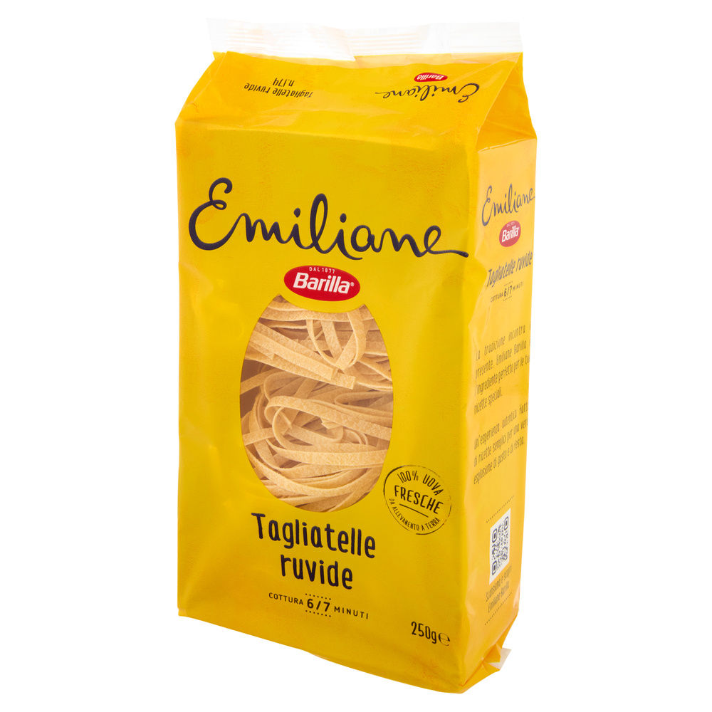 PASTA UOVO TAGLIATELLE LE EMILIANE BARILLA N.174 VASSOIO G.250 - 8