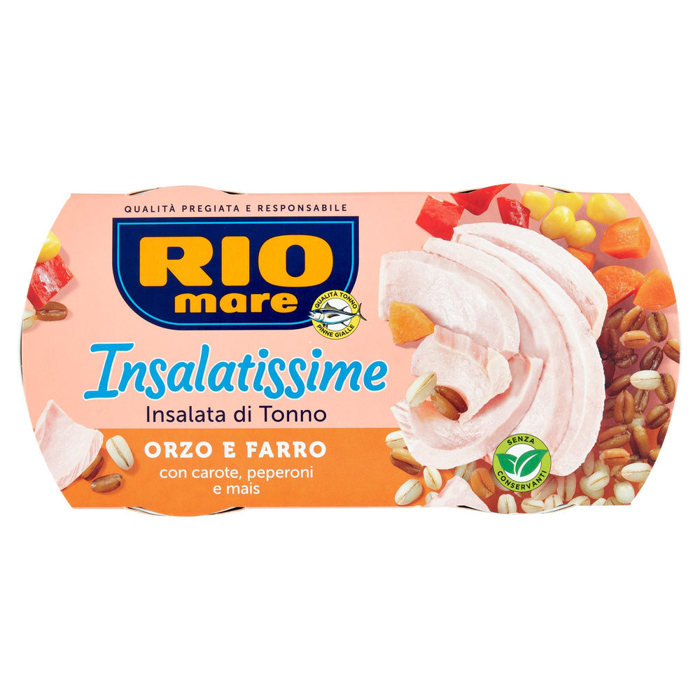 INSALATISSIME RIO MARE ORZO/FARRO E TONNO G 160X2 - 6