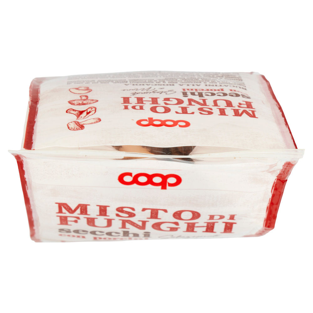 MISTO FUNGHI SECCHI CON PORCINI COOP BUSTA G80 - 4