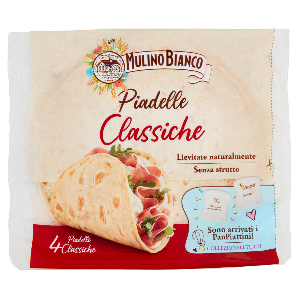 PIADELLE CLASSICHE  MULINO BIANCO BUSTA PZ.4 G.300 - 2