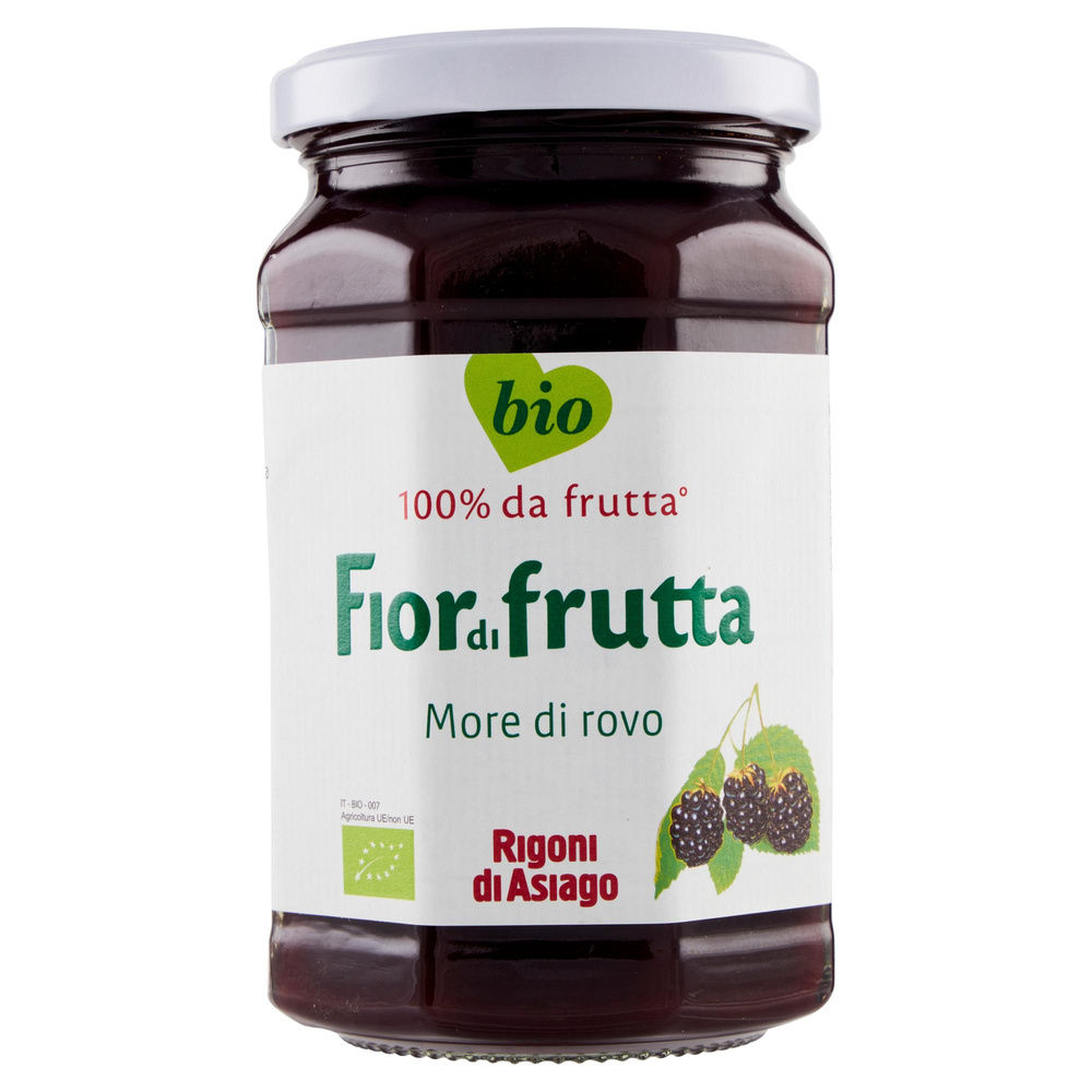 FIORDIFRUTTA BIO MORE DI ROVO RIGONI VASO VETRO G 330 - 5