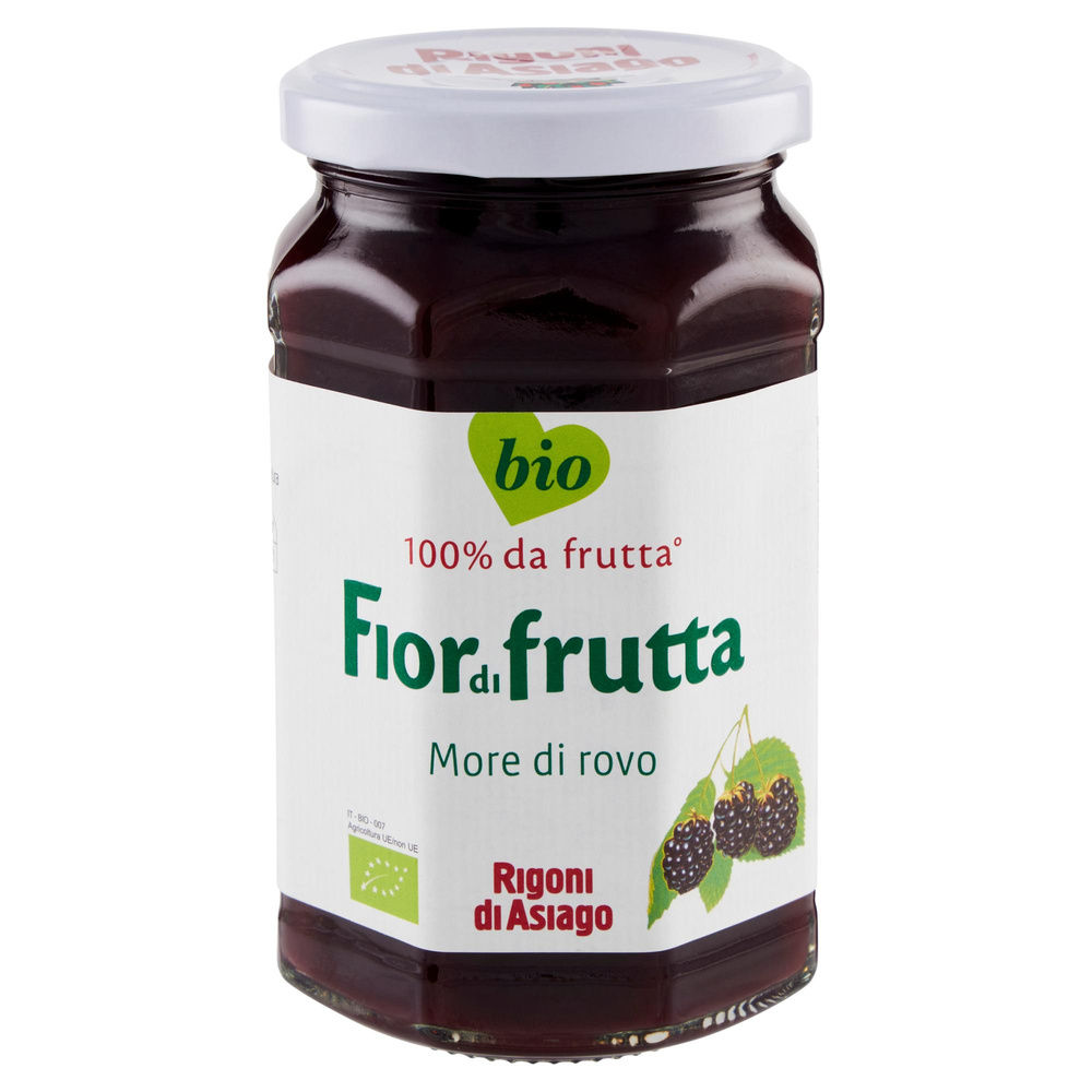 FIORDIFRUTTA BIO MORE DI ROVO RIGONI VASO VETRO G 330 - 6