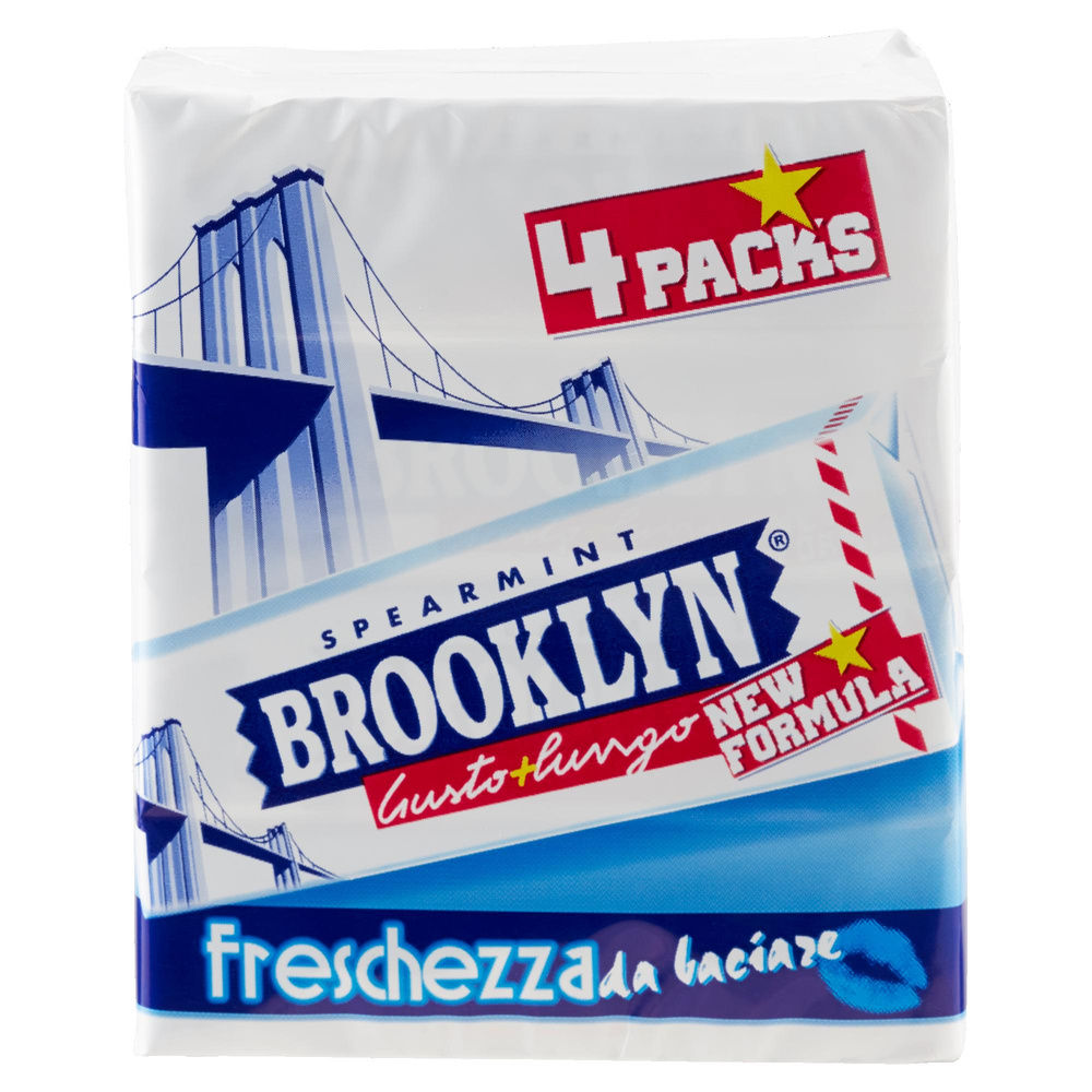 CHEWING-GUM BROOKLIN SPEARMINT PERFETTI  MULTIPACK  G 100 - 3