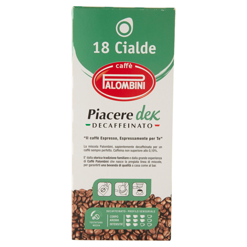 CAFFE PALOMBINI DECAFFEINATO 18 CIALDE  126 GR - 3