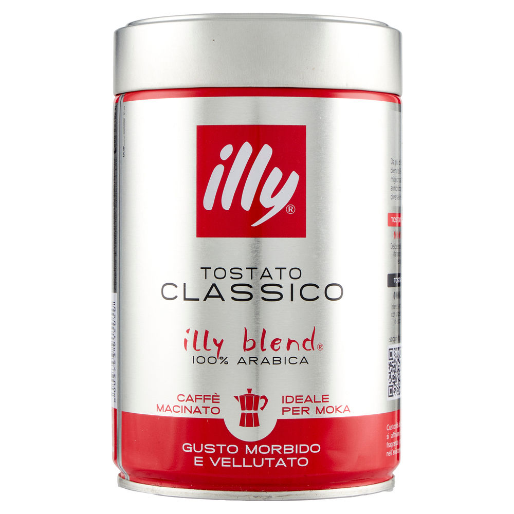 CAFFE' ILLY MACINATO MOKA GUSTO CLASSICO BARATTOLO G 250 - 1