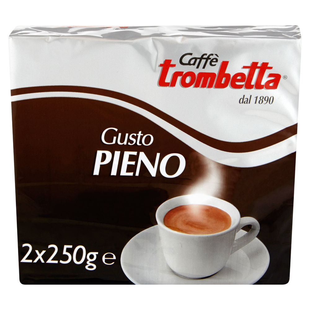 CAFFE TROMBETTA GUSTO PIENO 2X250 G - 2