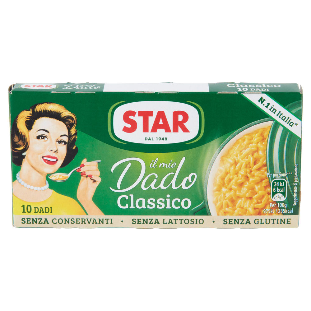 DADO CLASSICO STAR CUBETTI 10 SCATOLA G 100 - 2