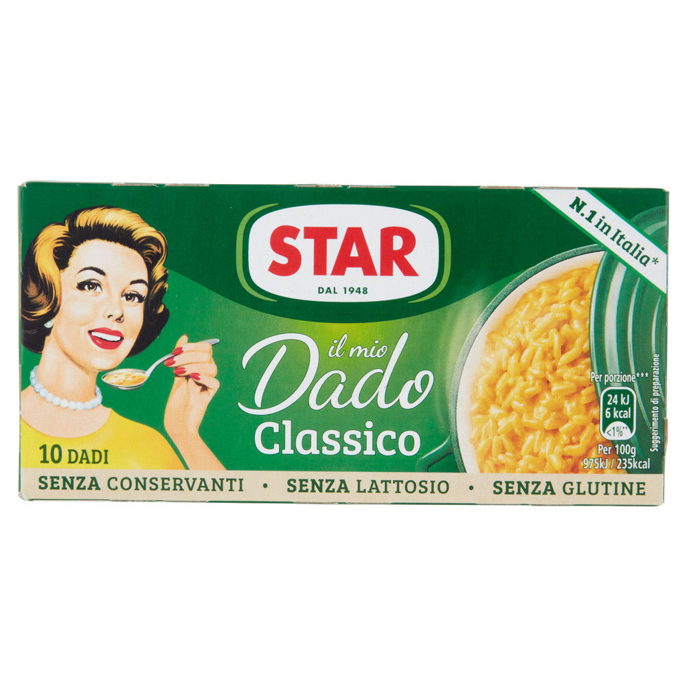 DADO CLASSICO STAR CUBETTI 10 SCATOLA G 100 - 7