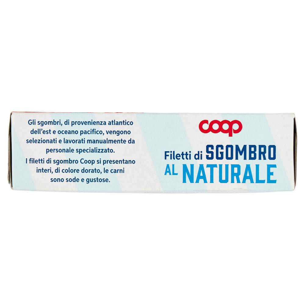 FILETTI DI SGOMBRO AL NATURALE COOP G 125 SGOCC G 90 - 6