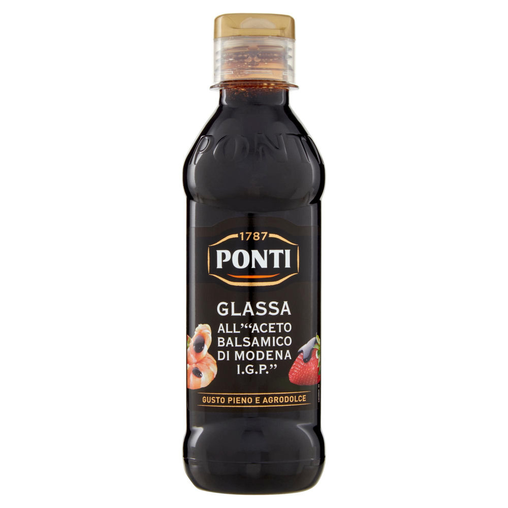 Glassa gastronomica all'aceto balsamico di modena igp ponti g 250