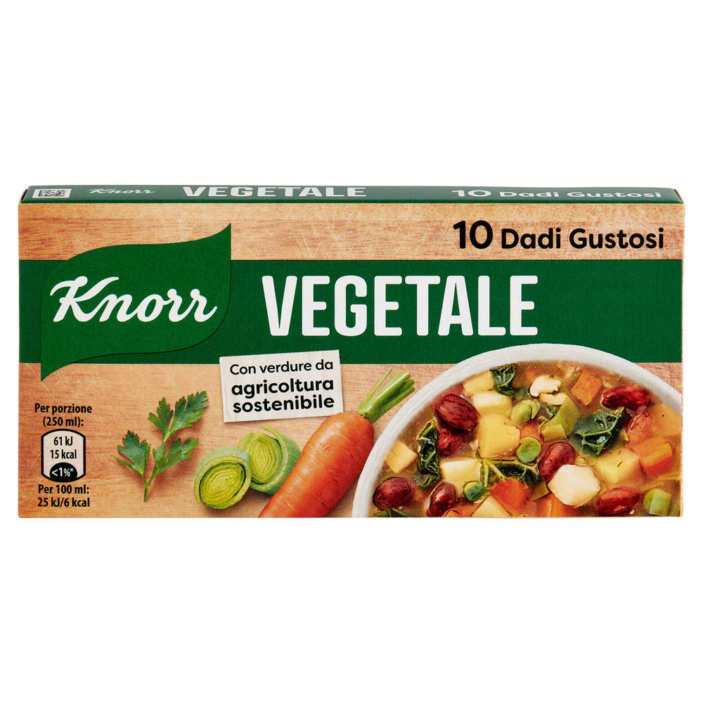 DADO VEGETALE KNORR TAVOLETTE 10 SCATOLA G 100 - 5