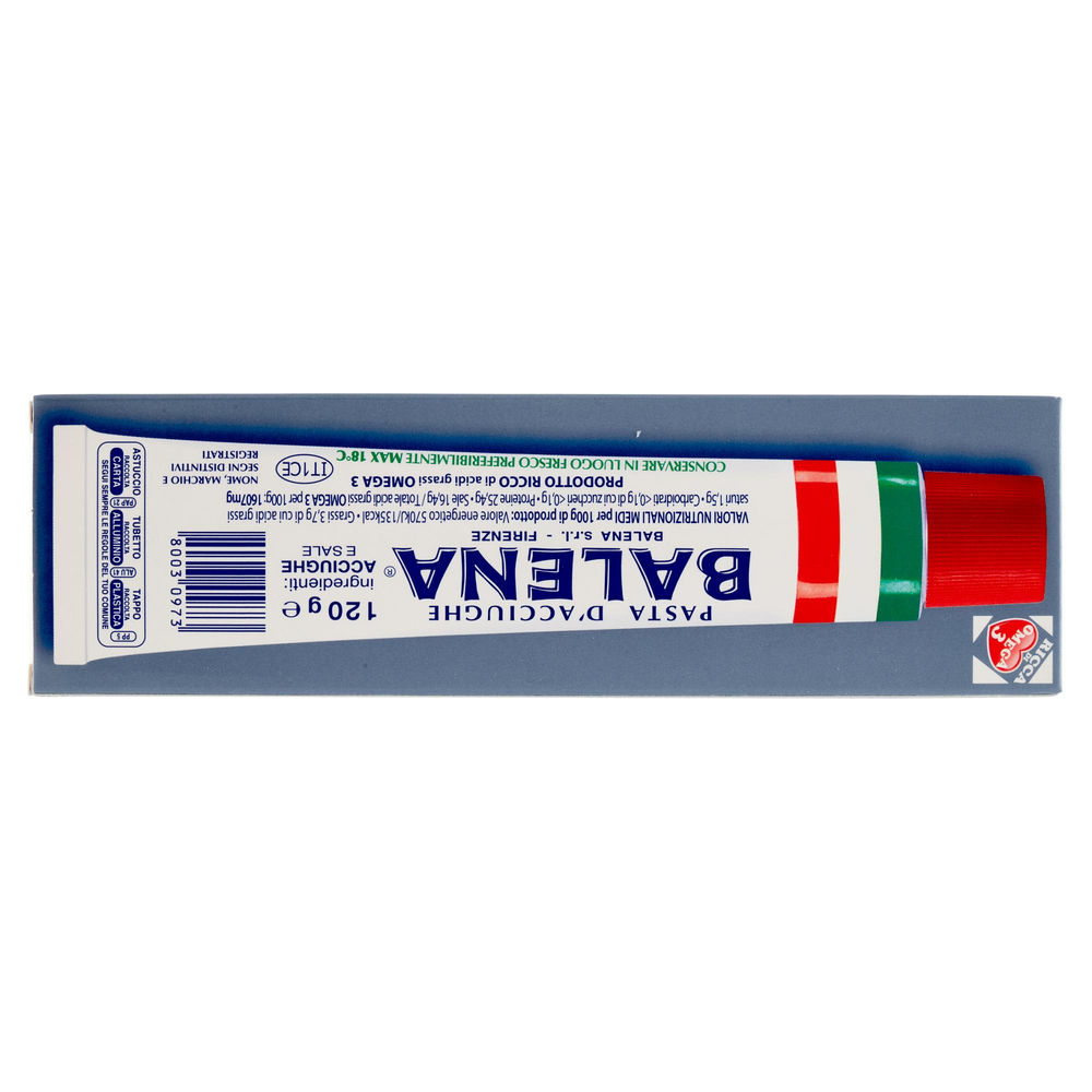 PASTA D'ACCIUGHE BALENA TUBO G120 - 1