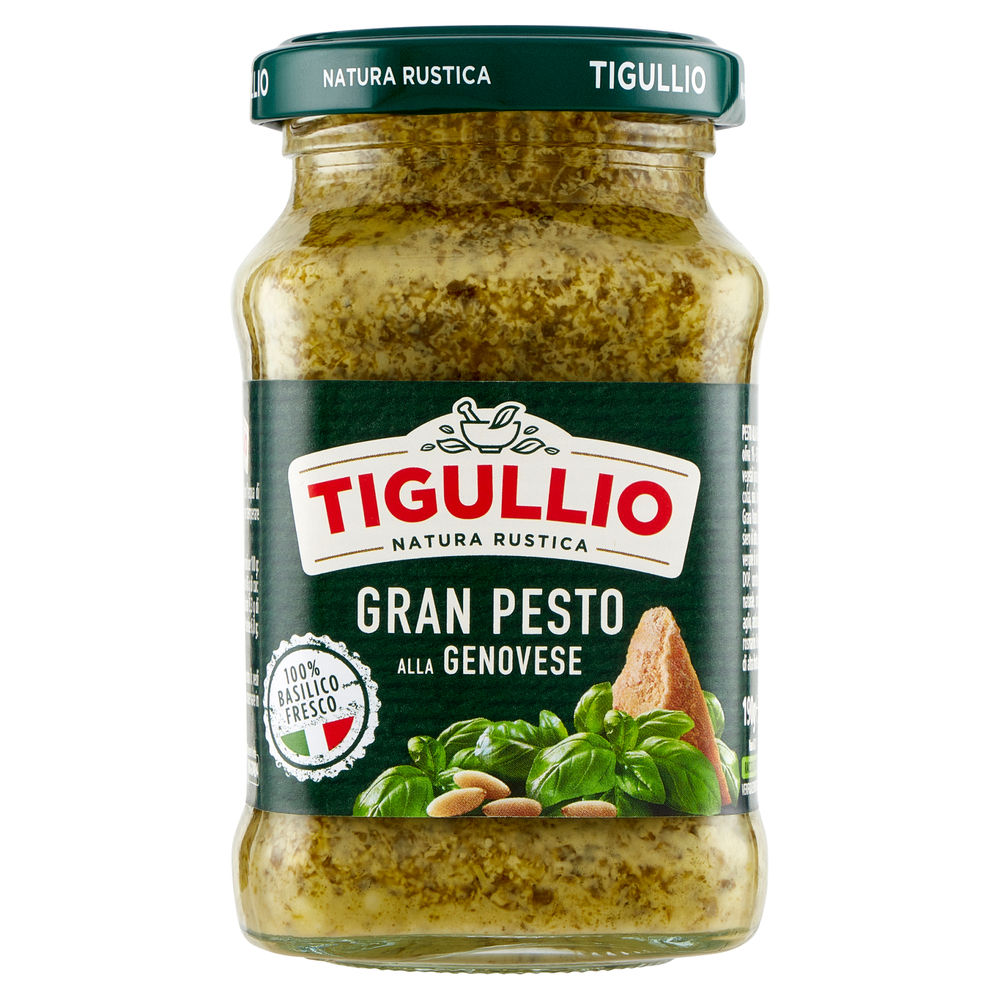 GRAN PESTO TIGULLIO GENOVESE STAR VASO VETRO G 190 - 0