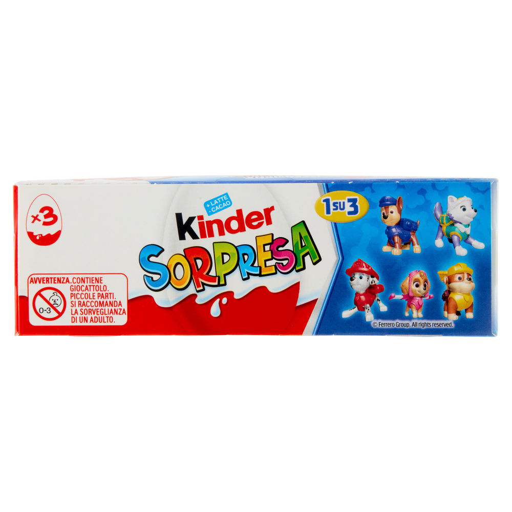 OVETTI KINDER SORPRESA FERRERO SOGG.VARI T.3 SCATOLA GR 60 - 2