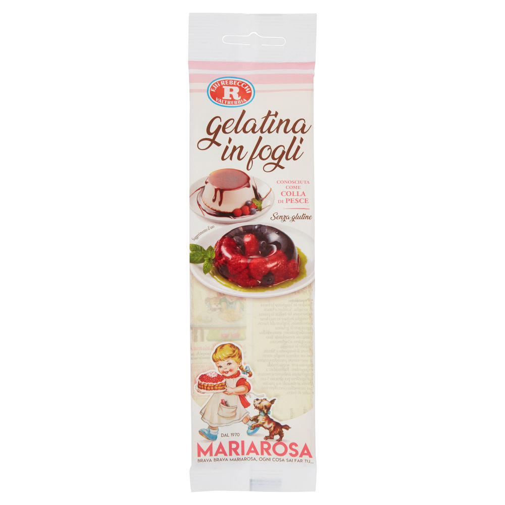 GELATINA IN FOGLI REBECCHI BUSTA G.24 - 0