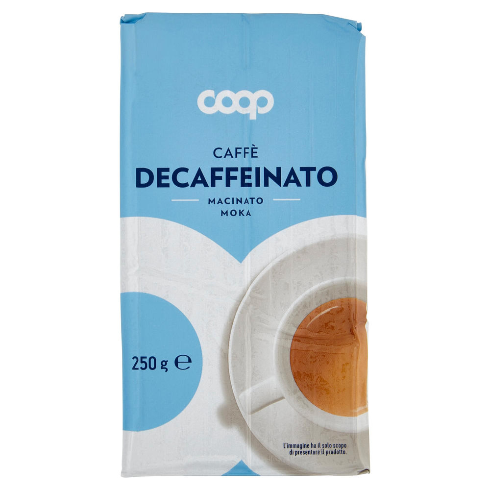 CAFFE' DECAFFEINATO COOP MACINATO SACCHETTO G 250 - 0