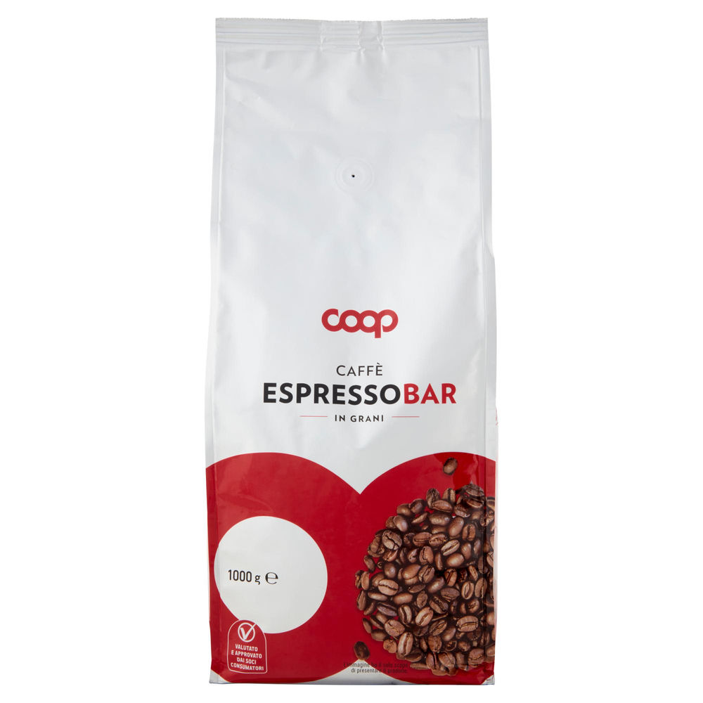 Caffe' espresso bar coop grani sacchetto kg.1